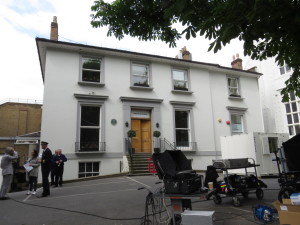 Abbey Road Studios being used for a commerical