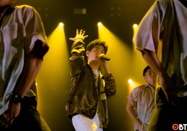 Eric Nam performs onstage at The Warfield in San Francisco, CA.