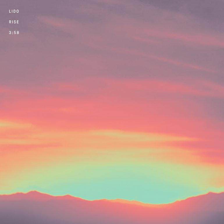 Single art for Rise by Lido