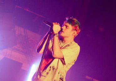 Awsten Knight of Waterparks performs in San Francisco