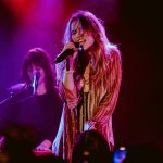 Suki Waterhouse performs onstage at Cafe Du Nord in San Francisco.