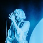 Aurora performs onstage at The Warfield in San Francisco, CA.