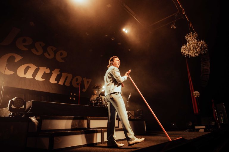 Jesse McCartney performs onstage in San Francisco.