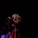 Suki Waterhouse performs onstage at the Fox Theater in Oakland, CA.
