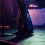 Suki Waterhouse performing on stage at Emo's in Austin, TX