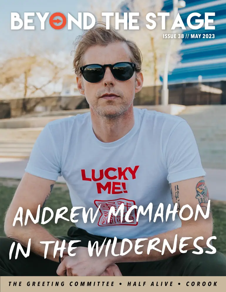Andrew McMahon in the Wilderness Cover for Beyond The Stage 2023